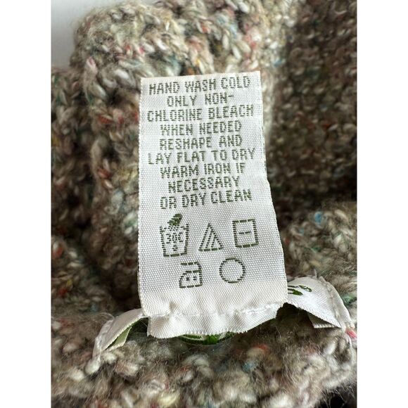 Orvis Multicolor Knit Pullover Sweater Cotton Acrylic Polyester Women's L Large - Picture 5 of 10